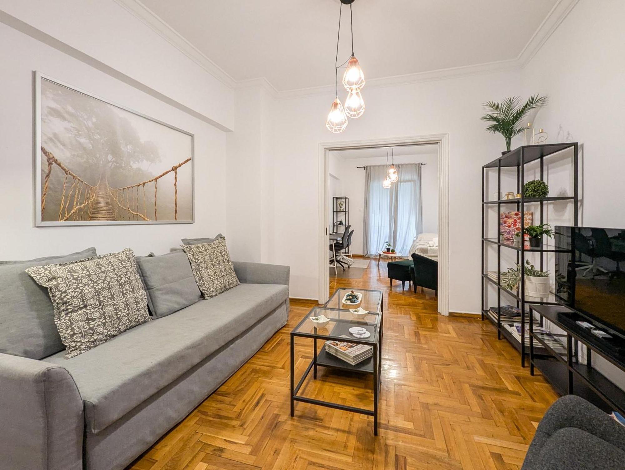 Spacious Apt For 5 Guests Next To Acropolis&Metro Атина Екстериор снимка