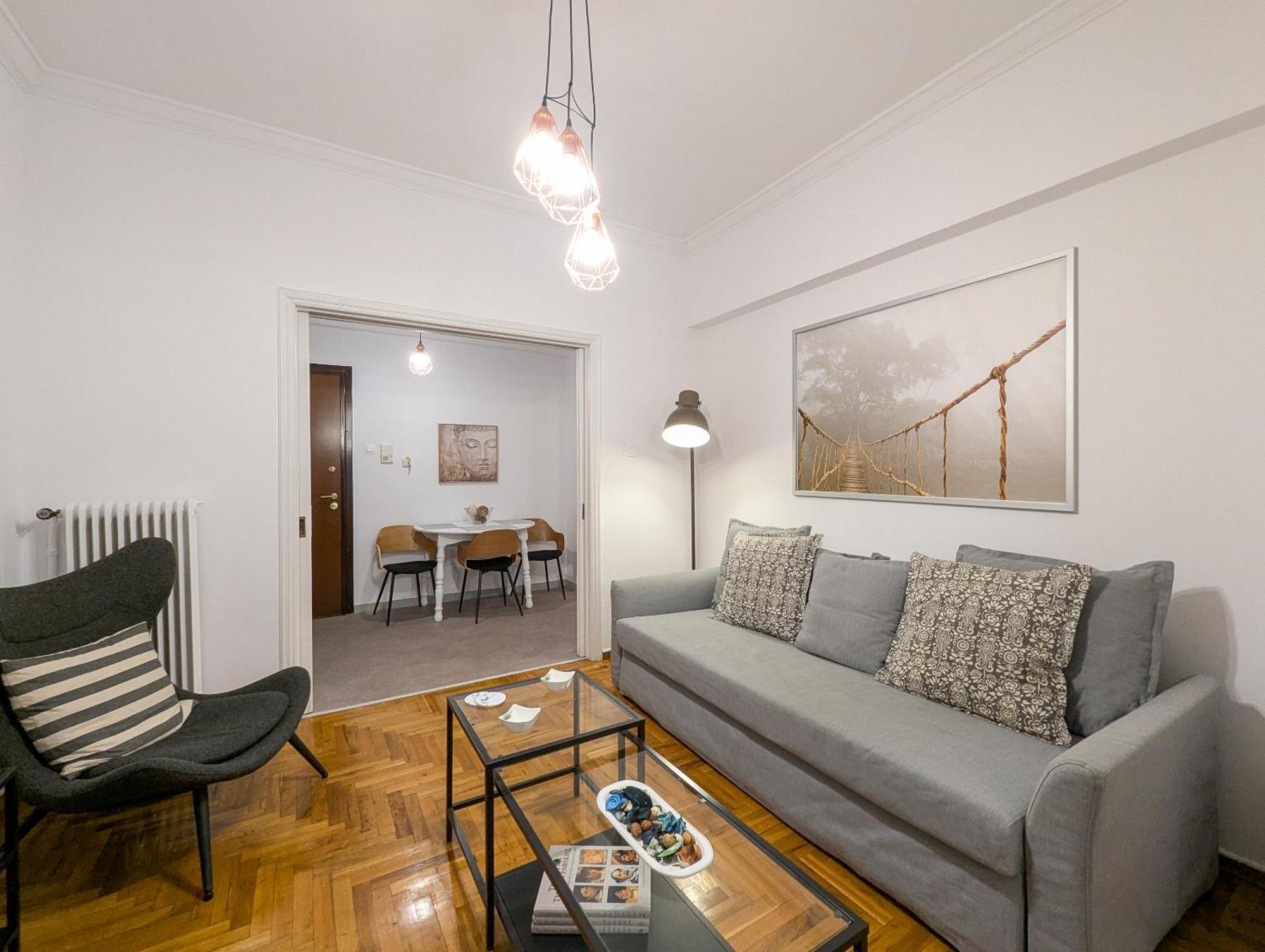 Spacious Apt For 5 Guests Next To Acropolis&Metro Атина Екстериор снимка
