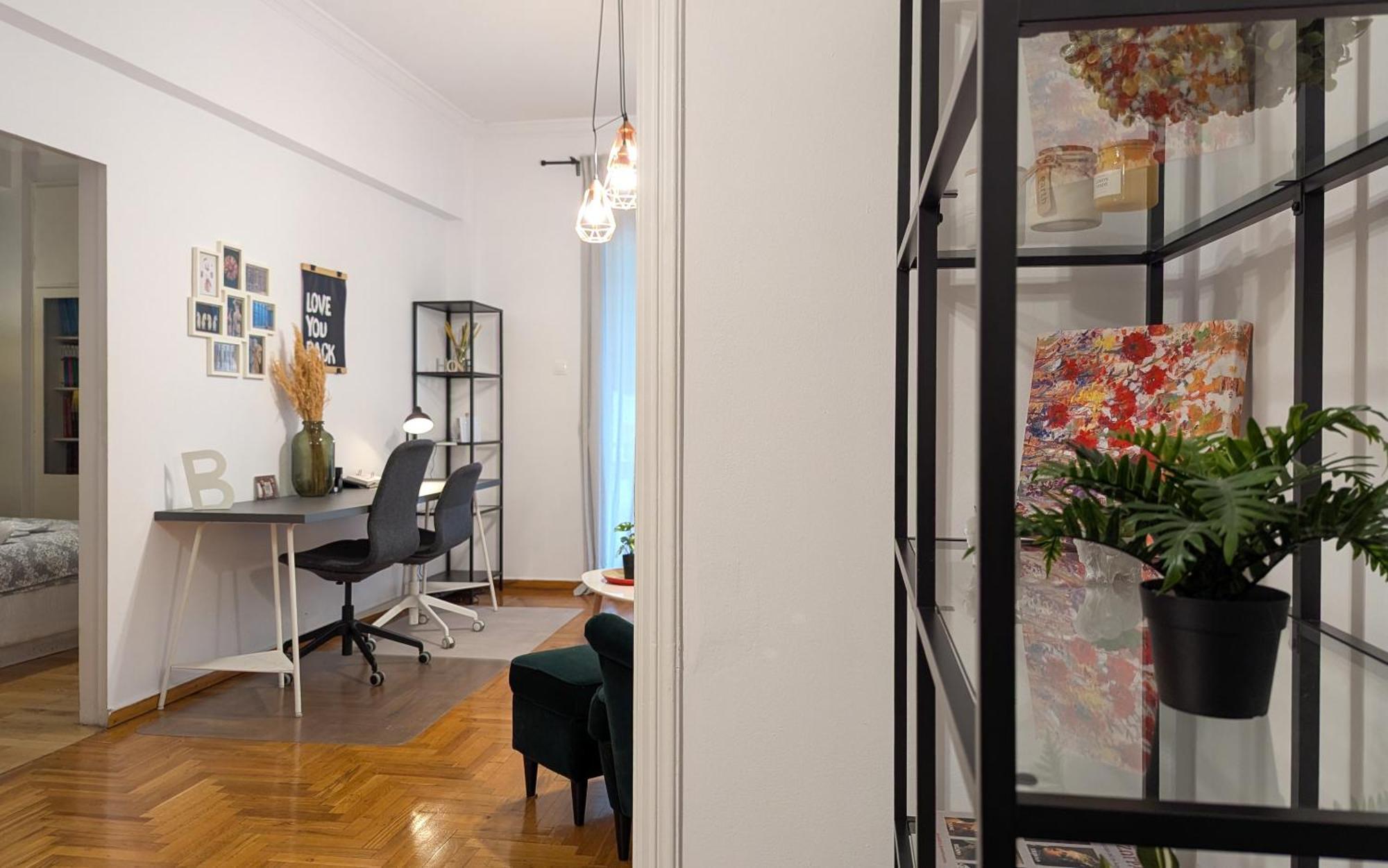 Spacious Apt For 5 Guests Next To Acropolis&Metro Атина Екстериор снимка